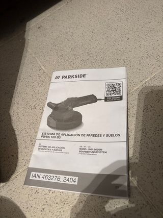 Lijadora de paredes y suelos Parkside