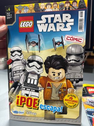 Revistas Lego Star Wars y Ninjago nuevas.