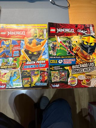 Revistas Lego Star Wars y Ninjago nuevas.