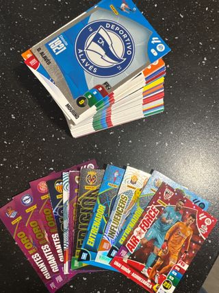 Lote 110 cromos Adrenalyn XL Liga 2024/25