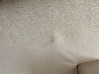 Sofá chaise longue modular polipiel blanco