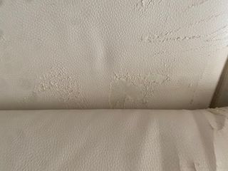 Sofá chaise longue modular polipiel blanco