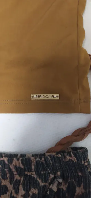 Completo Gonna e Maglietta con cintura intrecciata