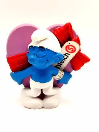 Puffo S. Valentino 2013 Cuore Schleich