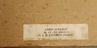 Cuadros de Chris Avramov.