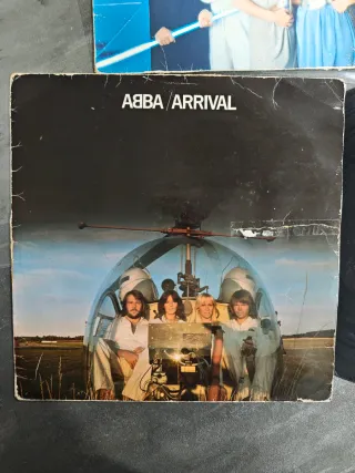 Lote 2 LPs ABBA: Voulez-Vous y Arrival 12" LEER