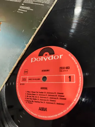 Lote 2 LPs ABBA: Voulez-Vous y Arrival 12" LEER