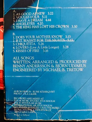 Lote 2 LPs ABBA: Voulez-Vous y Arrival 12" LEER