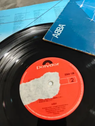 Lote 2 LPs ABBA: Voulez-Vous y Arrival 12" LEER