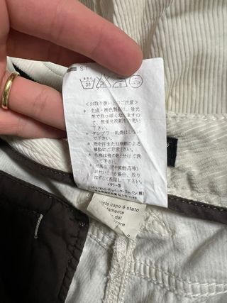 Pantaloni Dolce & Gabbana Corduroy Beige L