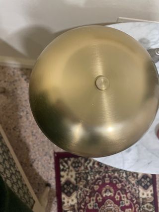 Lámpara latón Zara Home portátil