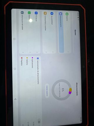 Blackview Active 8 Pro Tablet negro/narnja