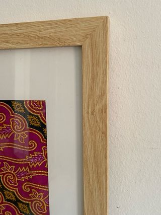 Cuadro Madera 33x43cm tela enmarcada