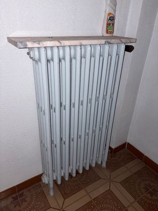 Radiador de hierro fundido: 11 en total.