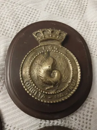 4 Metopas Antiguas Militares Armada