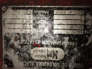 2 Máquinas Soldar Arco + Mesa Soldar