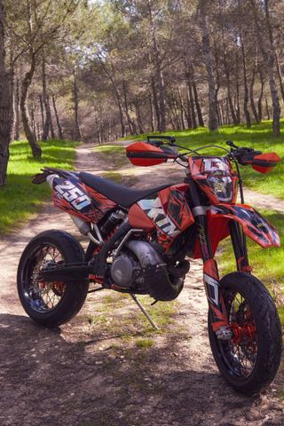 KTM EXC 250 2T SUPERMOTARD HOMOLOGADA –ITV 07/2027