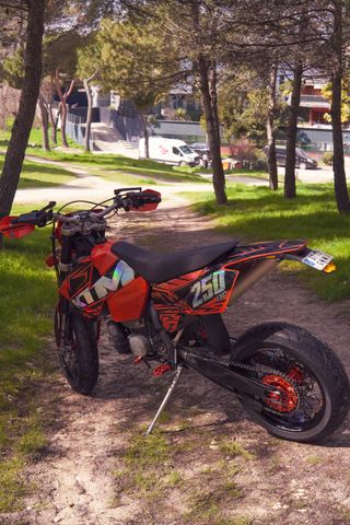 KTM EXC 250 2T SUPERMOTARD HOMOLOGADA –ITV 07/2027