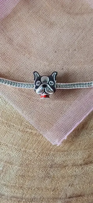 Charm | Cabeza Perro Bulldog Francés Negro