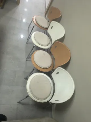 4 Sillas Diseño Moderno 20 las 4