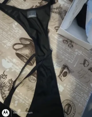 Completo intimo donna nero Obsessive