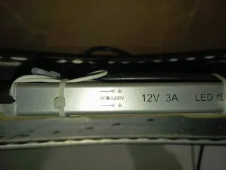 Rótulo publicitario LED circular 60 cm