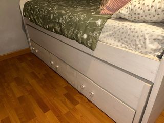 Cama nido con cajones