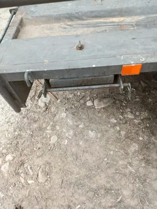 Remolque batea para motos