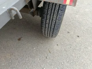 Remolque batea para motos