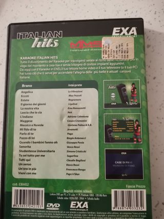 2 DVD Karaoke EXA: Italian Hits & 60