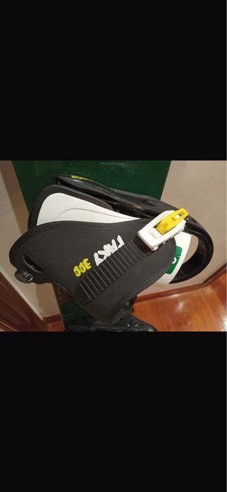 Tabla Snowboard con Fijaciones