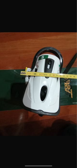 Tabla Snowboard con Fijaciones