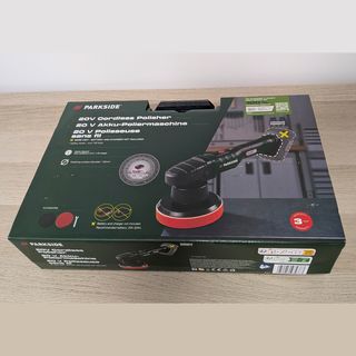 PULIDORA ENCERADORA BATERÍA 20V 4.0AH (A ESTRENAR)