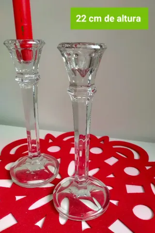 Candelabros de cristal