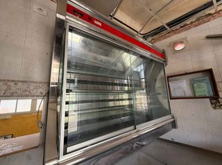 Vitrina expositora para cafetería