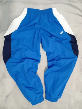 Pantalón Nike Azul y Blanco