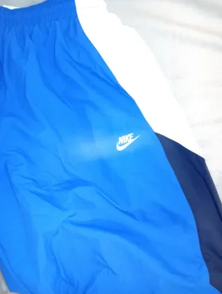 Pantalón Nike Azul y Blanco