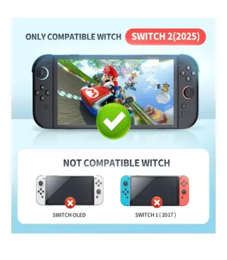 3 Protectores Pantalla Tixlux para Switch 2