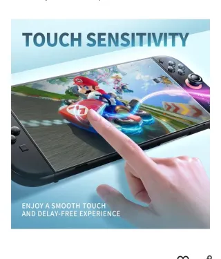 3 Protectores Pantalla Tixlux para Switch 2