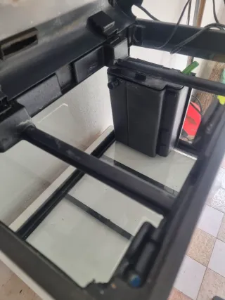 Acquario 50 litri 50x30x40 Nero Conpleto