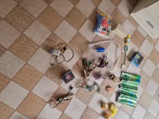 Acquario 50 litri 50x30x40 Nero Conpleto