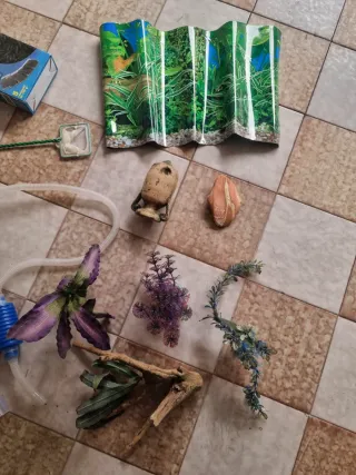 Acquario 50 litri 50x30x40 Nero Conpleto