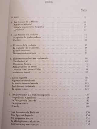 'José Antonio visto a derechas', Sandoval (1998)