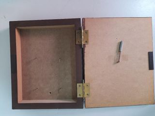 Armario Llavero Madera con Ganchos