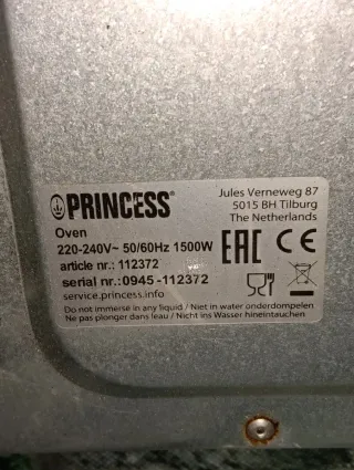 Horno Eléctrico Compacto