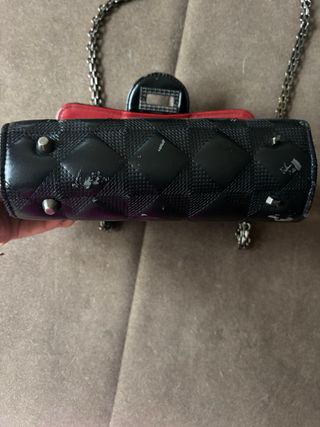 Bolso Moschino Negro Estilo Rockero