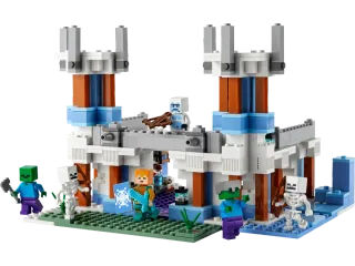 Lego Minecraft 21186 Castello di ghiaccio, nuovo