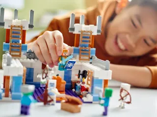 Lego Minecraft 21186 Castello di ghiaccio, nuovo