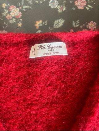 Rebeca Pili Carrera niña roja talla 10