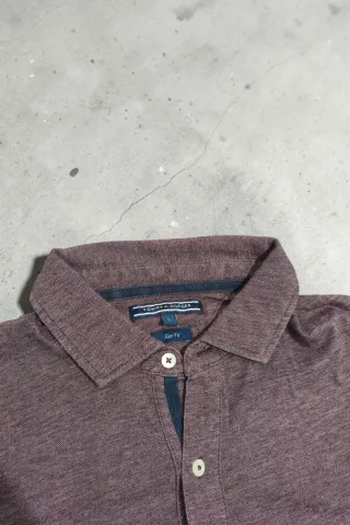 Camisa Polo Tommy Hilfiger Burdeos Talla M
